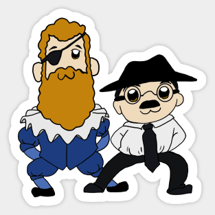 Fernando Pessoa e Camões, Pop Epic team parody Sticker